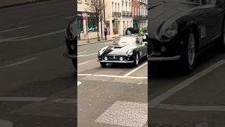 CLASSIC FERRARI 250 GT CALIFORNIA SPYDER SWB REVIVAL DRIVING OUT OF CAR SHOW! #shorts #trending #car