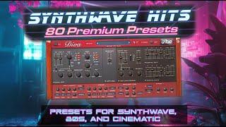 U-He DIVA: Best Presets for Synthwave, 80s, Cinematic [Individual Sounds Demonstration]