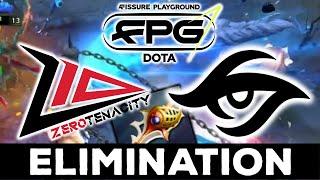 AMAZING ELIMINATION !! TEAM SECRET vs ZERO TENACITY - FISSURE PLAYGROUND WEU MENA DOTA 2