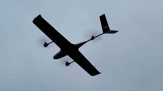 Ardupilot qplane. First hover with complete airframe.