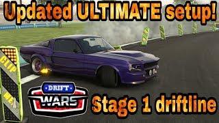 DRIFT WARS Stage 1 Drift Line + Updated Ultimate Setup for Veneom (Shelby GT500) Carx Drift Racing