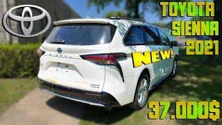 2021 TOYOTA SIENNA битая с аукциона #copart - 37000$. Вот и пошли битки (АВТО ИЗ США).