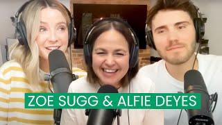 Zoe Sugg and Alfie Deyes on Happy Mum Happy Baby: The Podcast