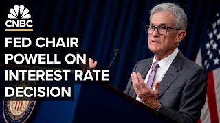 Federal Reserve Chair Powell speaks after Fed lowers interest rates by half point — 9/18/2024