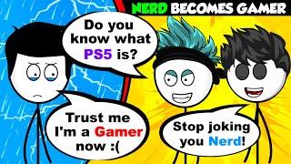 What if Nerd becomes a Pro Gamer (ft. AyusAnimation)