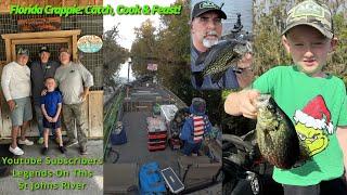 "Florida Crappie Fishing Adventure: Catch, Clean, & Feast at Highland Park Fish Camp!"