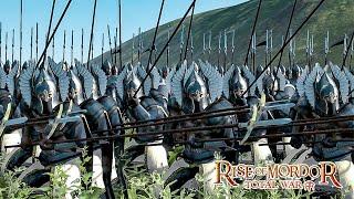 Rise Of Mordor - Gondor Warriors Attack Isengard Army - Lord Of The Rings - Cinematic Battle