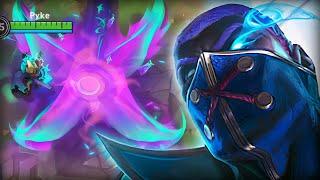 Fiend Queller Pyke Midlane Gameplay (0 Death) - Build & Runes - Wild Rift