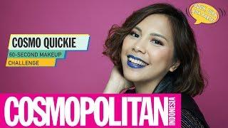 Cosmo Quickie: 60-Seconds Party Ready Makeup Challenge | Cosmopolitan Indonesia