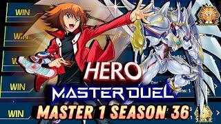 Yu-Gi-Oh! Master Duel - HERO Last Master 1 Of The Year | SEASON 36