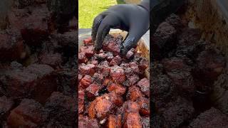 Chipotle honey pork belly burnt ends