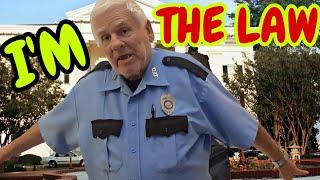 DUMB REDNECK DEPUTY GOES INSANE!