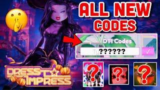 ALL *NEW* SECRET CODES IN DRESS TO IMPRESS HALLOWEEN UPDATE 