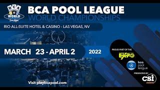 Badboys Billiard Productions Live Stream BCA World Championships 8 Ball Platinum FInals