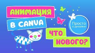 Анимация в Canva 2023 | Как сделать анимацию с помощью ИИ | Новые эффекты движения и анимация сайта