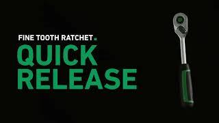 Ratchets | QuickRelease Fine Tooth Ratchet | STAHLWILLE