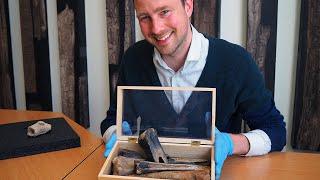 Schenking prehistorische Noordzeevondsten Rijksmuseum van Oudheden