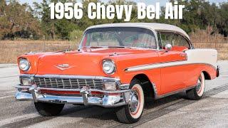 1956 Chevy Bel Air hardtop walk-around. Available at Burnyzz!