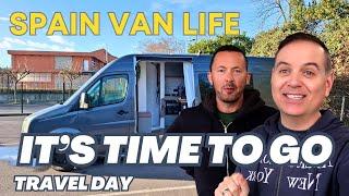 Spain Van Life Travel Day January 2025