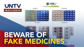 DOH, FDA warns public against fake medicines