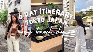Tokyo Vlog  6 day casual itinerary   Matcha + Design Book Stores + Where to Eat