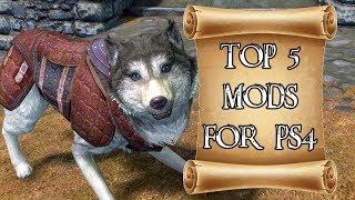 Top 5 Mods of the Month for Skyrim on PS4/PS5 #4