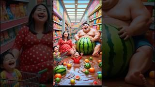 ️ Evolution of baby: watermelon in mud Nastya Milky  #cat #cute #love #shorts