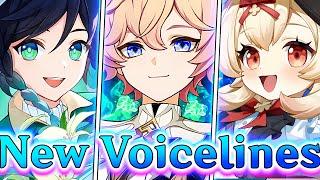 Dahlia Voice Lines About Venti, Jean, Klee, Kaeya and More! | Genshin Impact 5.7 New character voice