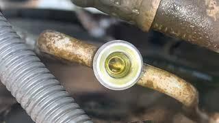 Why you DO NOT ! have to remove the valve cores out of automotive AC fittings￼