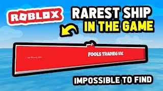 I Got The RAREST SHIP in Roblox Shipping Lanes