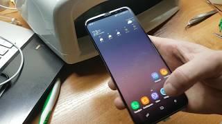 Клеим защитное стекло на Samsung S8 Plus при помощи LOCA