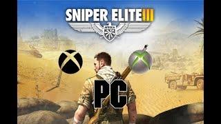 Sniper Elite 3 - Xbox One/ Xbox 360/ PC Game Play Comparison