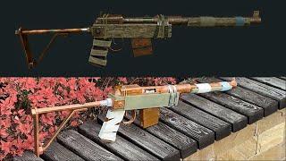 Rust semi-rifle DIY! How to make semi-auto rifle from rust