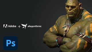 Adobe X Allegorithmic Demo - 3D Editing and Content Creation | Adobe Creative Cloud