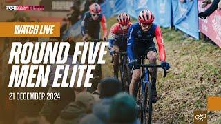 LIVE ​- Men Elite - R5 Hulst (NED) | 2024/25 UCI Cyclo-cross World Cup