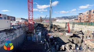 Builder digs deep as Kelowna's tallest high rise project moves ahead