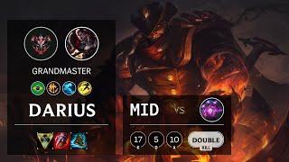 Darius Mid vs Vel'Koz - BR Grandmaster Patch 10.15