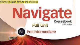 Navigate B1 Pre Intermediate Full Unit