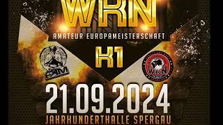 WKN EM 2024 Kickboxen K1 Finalkampf -90Kg