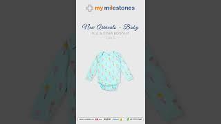 Budding Cuties: Full Sleeve Bodysuits for Your Little Joy! #baby #newborn #fashion