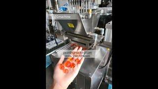 Easy operation semi auto small home use vitamin jelly gummy candy maker depositing making machine