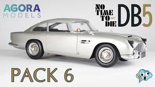 Agora Models 007 Aston Martin DB5 from James Bond No Time To Die 1:8 scale diecast pack 6 build