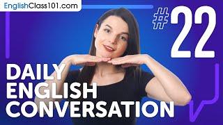 Learn About Using the Impersonal "There"  in English | Daily English Conversations #22