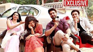 YRKKH On Location Masti | Abhira, Armaan, Ruhi And Rohit FIRST Interview Together! EXCLUSIVE