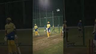 #shorts shivam dubey broked glass in practice session with a huge six 