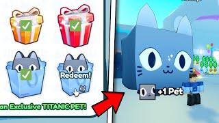  New FREE TITANIC CAT in Pet Simulator X..??