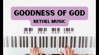 Goodness of God | Easy Piano Tutorial