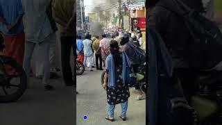 ഓടിക്കൊണ്ടിരിക്കെ നടുറോഡിൽ കത്തി ഒമ്നി, അപകടം തിരുവനന്തപുരത്ത് #Car #Fire