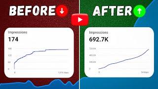 How To Increase Impressions On YouTube (30x Views)