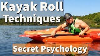 C to C Kayak Eskimo Roll Tips and Techniques for Beginners with Underwater angles.